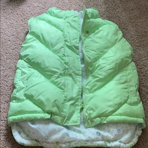 Girls double sided vest